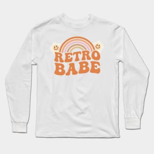 Retro Babe Long Sleeve T-Shirt